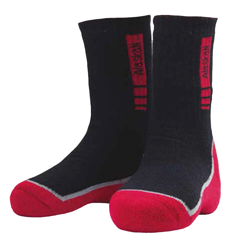 Носки Alaskan XL (44-47) Black/Red