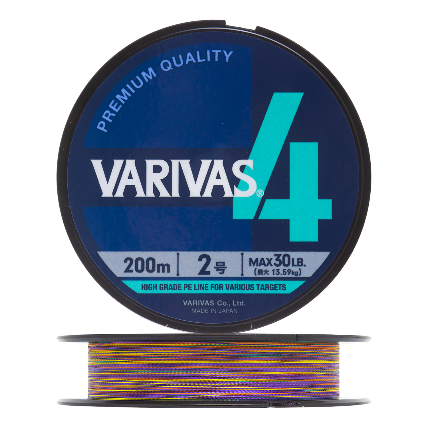 Шнур плетеный Varivas X4 Marking #2 0,235мм 200м (multicolor)