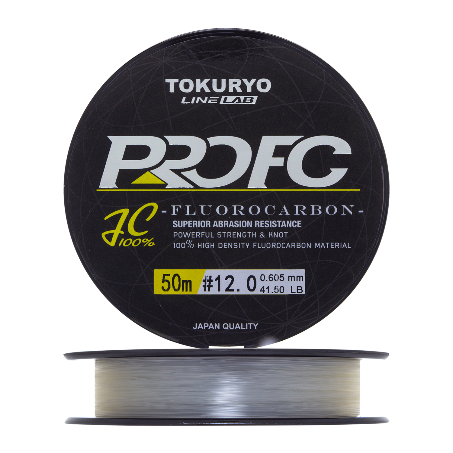 Флюорокарбон Tokuryo Fluorocarbon Pro FC #12,0 0,605мм 50м (clear)