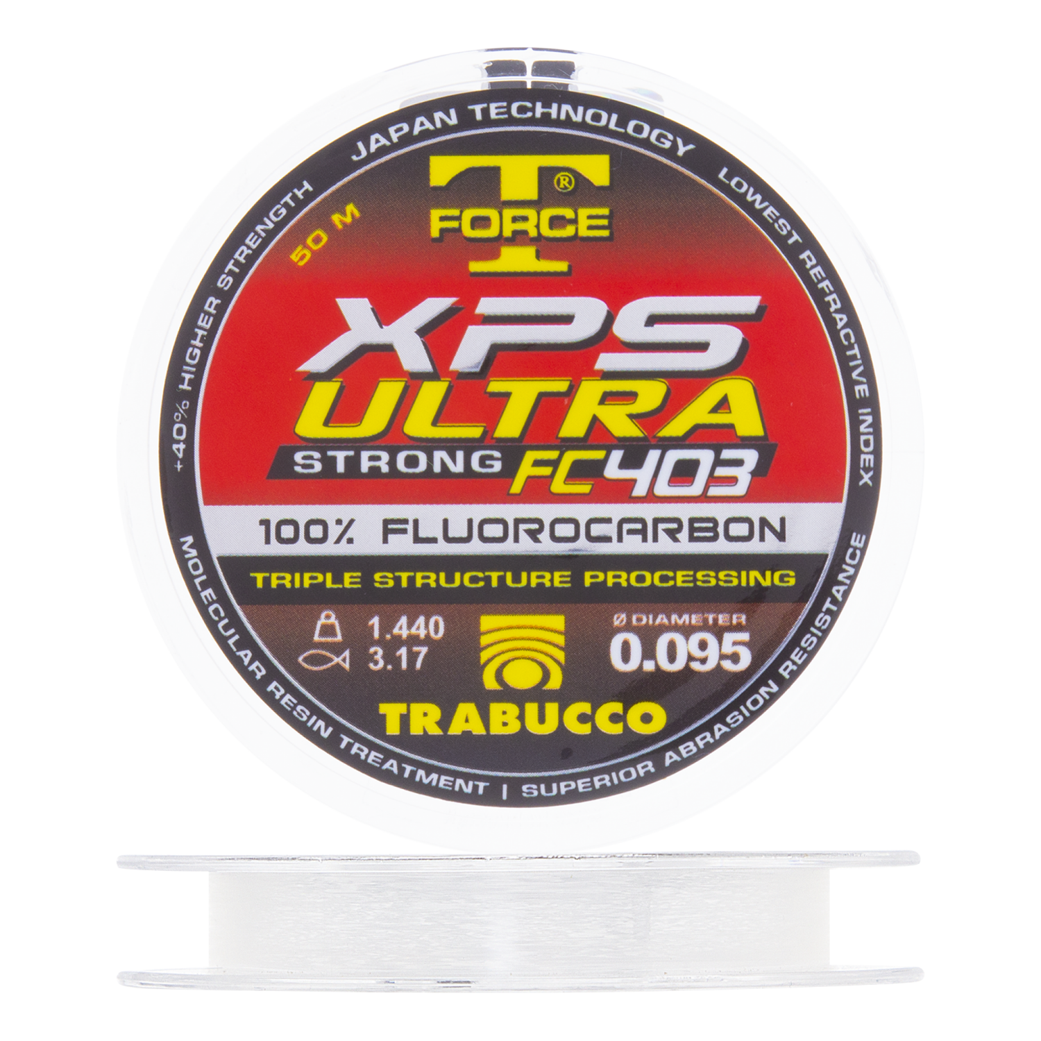 Флюорокарбон Trabucco TF XPS Ultra Strong FC403 0,095мм 50м (clear)