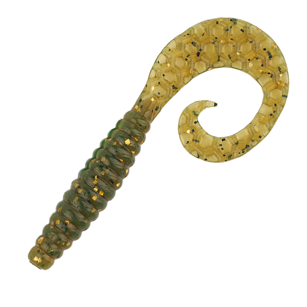 Приманка силиконовая Bait Breath Curly Grub 2,5" #Ur868