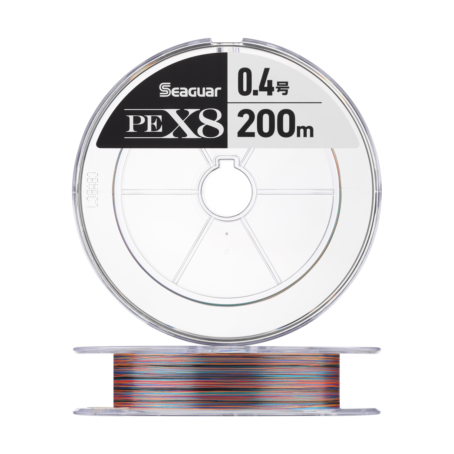 Шнур плетеный Seaguar PE X8 #0,4 0,104мм 200м (multicolor)