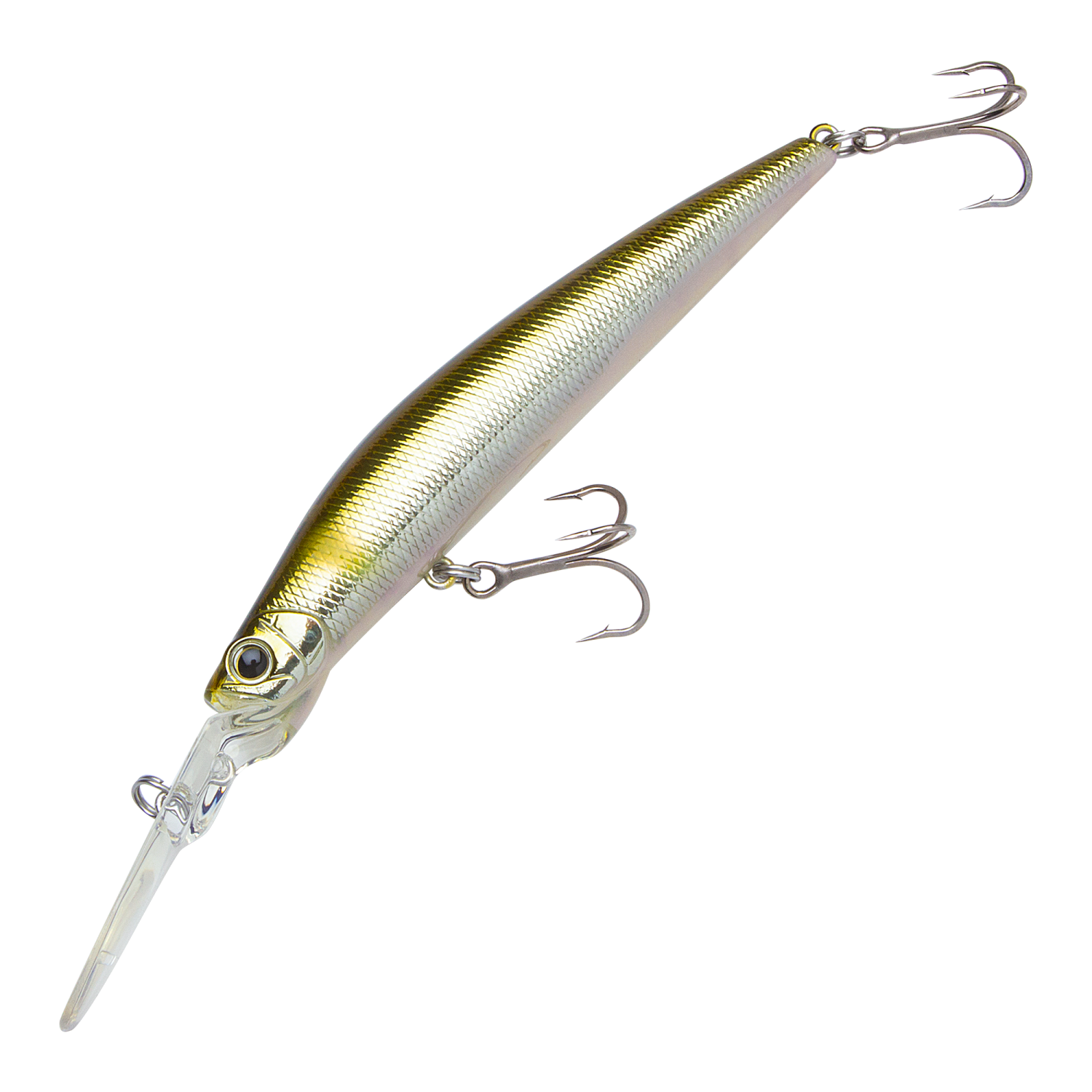 Воблер DUO Hacker Slaver Cranking Minnow 105 SP SW #CRA3050 Half Mirror Ayu