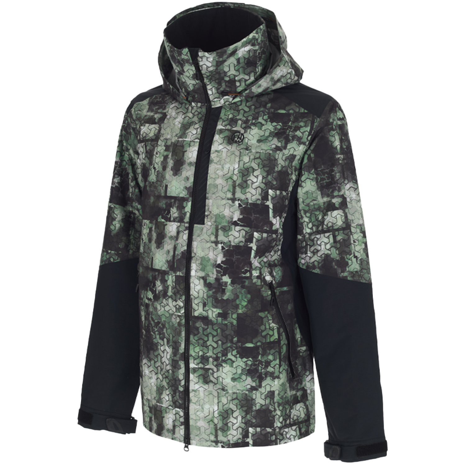 Куртка FHM Guard Print V2 2XL принт хаки/черный