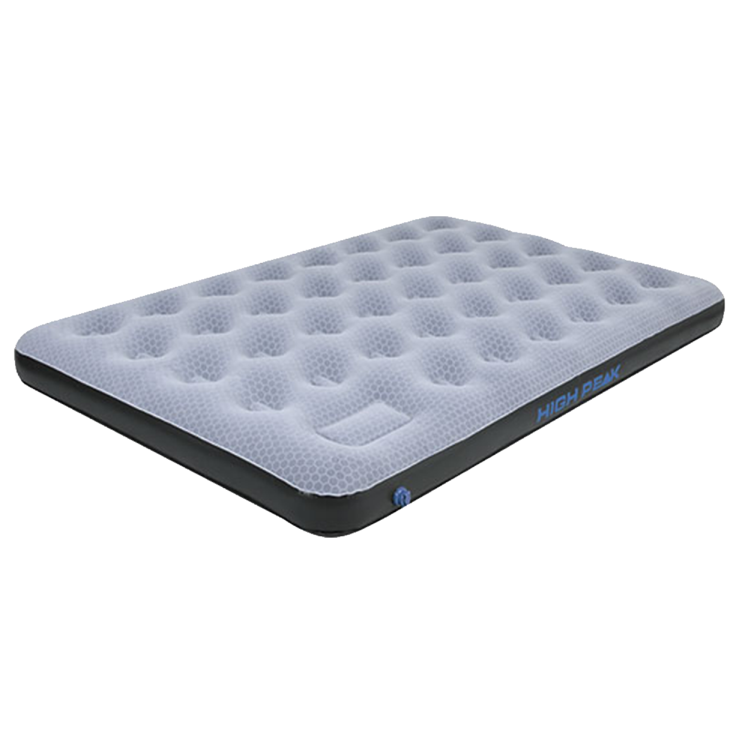 Матрас надувной High Peak Air bed Double Comfort Plus 197х138х20см Gray-blue-black
