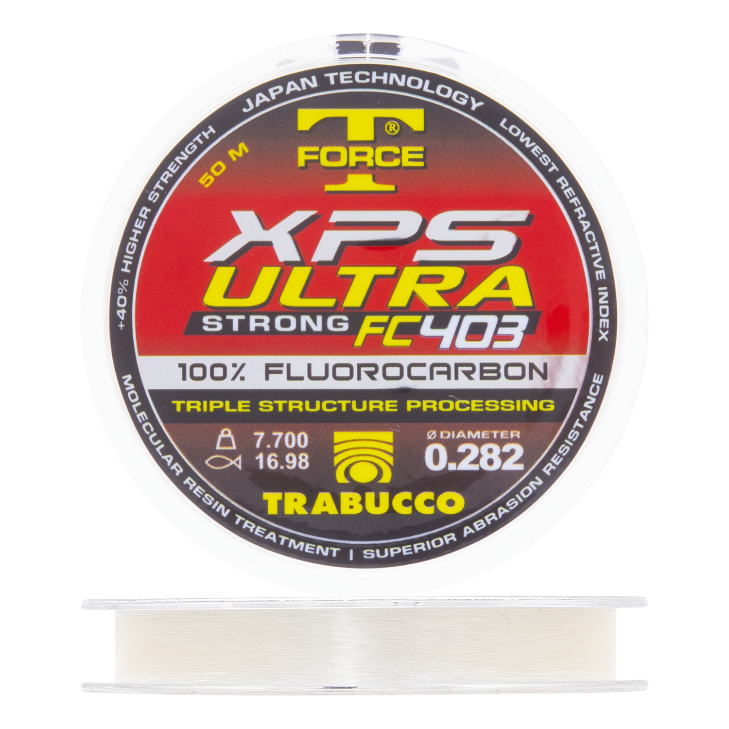 Флюорокарбон Trabucco TF XPS Ultra Strong FC403 0,282мм 50м (clear)