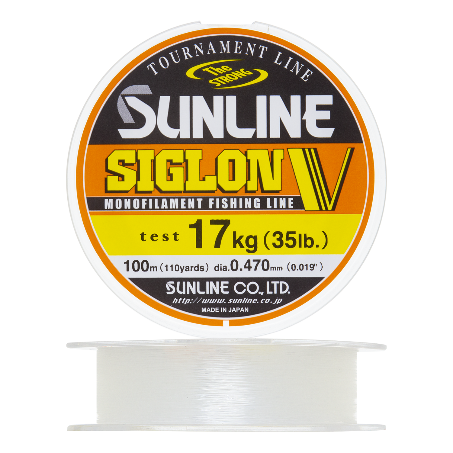 Леска монофильная Sunline Siglon V #8,0 0,470мм 100м (clear)