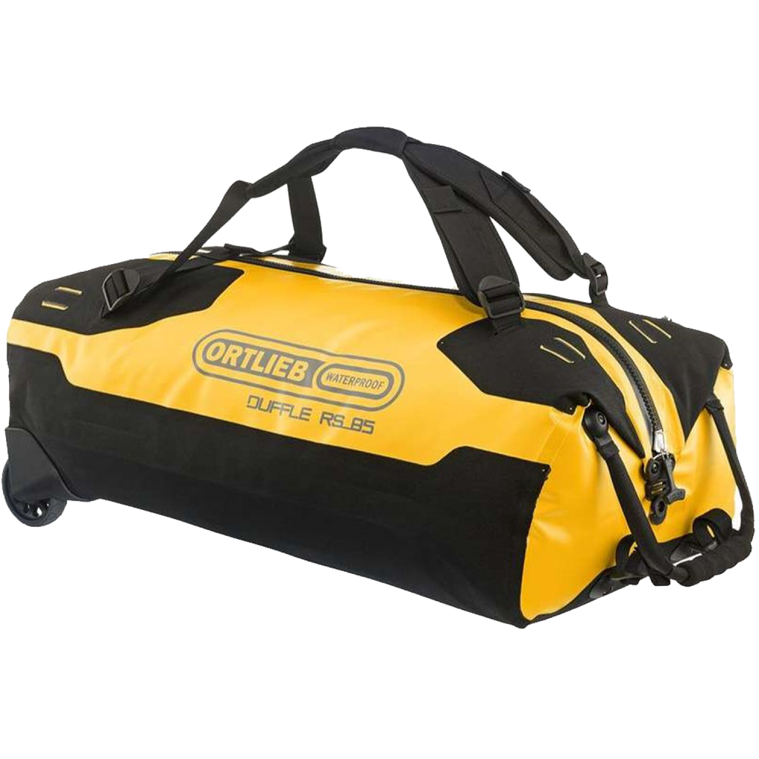 Гермосумка на колесах Ortlieb Duffle RS 85л Sunyellow/Black