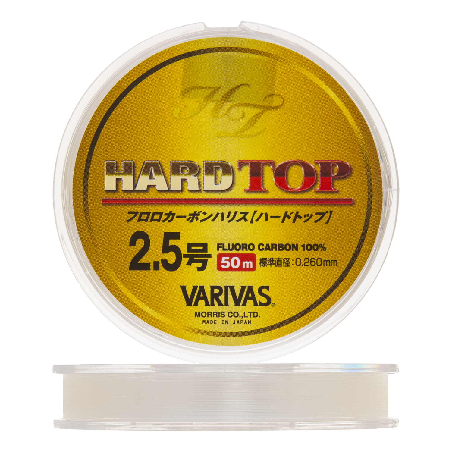 Флюорокарбон Varivas Hard Top Fluoro #2,5 0,260мм 50м (clear)