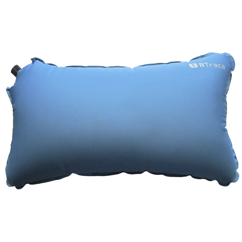 Подушка самонадувающаяся BTrace Elastic 50x30x16,5см синий подушка самонадувающаяся