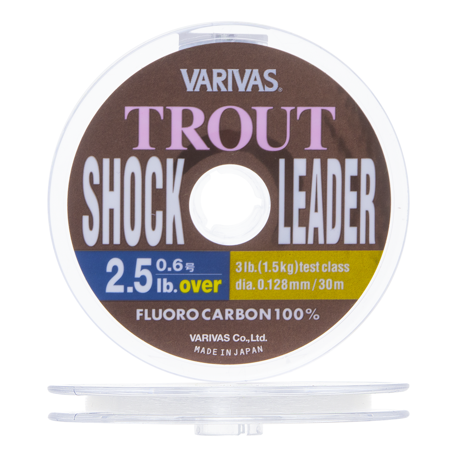 Флюорокарбон Varivas Trout Shock Leader Fluorocarbon 06 0128мм 30м natural clear 1350₽