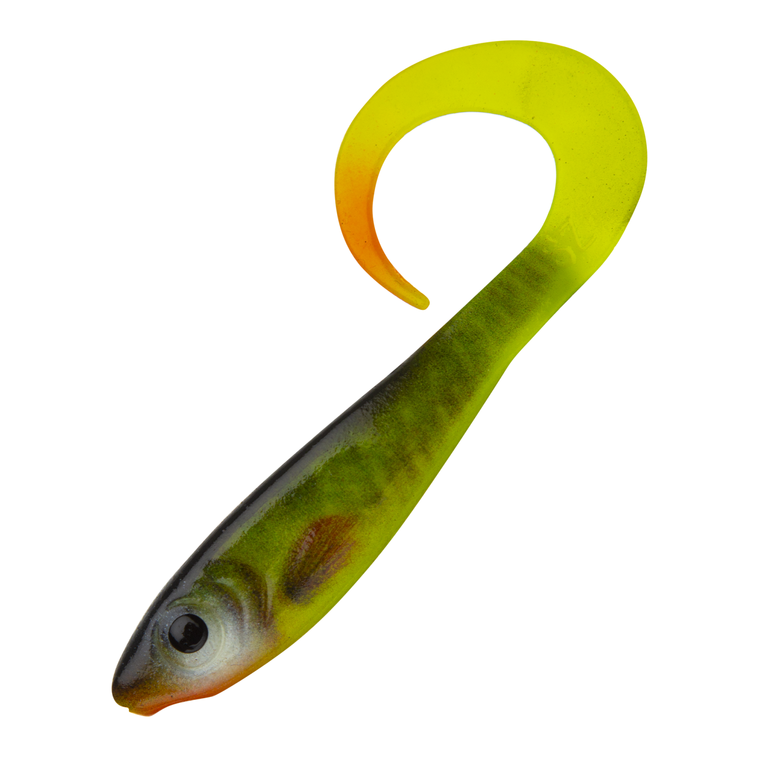 Приманка силиконовая Abu Garcia Svartzonker McPerch Curly 8см #Smoking Hot Pike