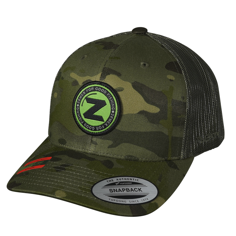 Бейсболка Zemex 6606MC OSFA Tropic Green