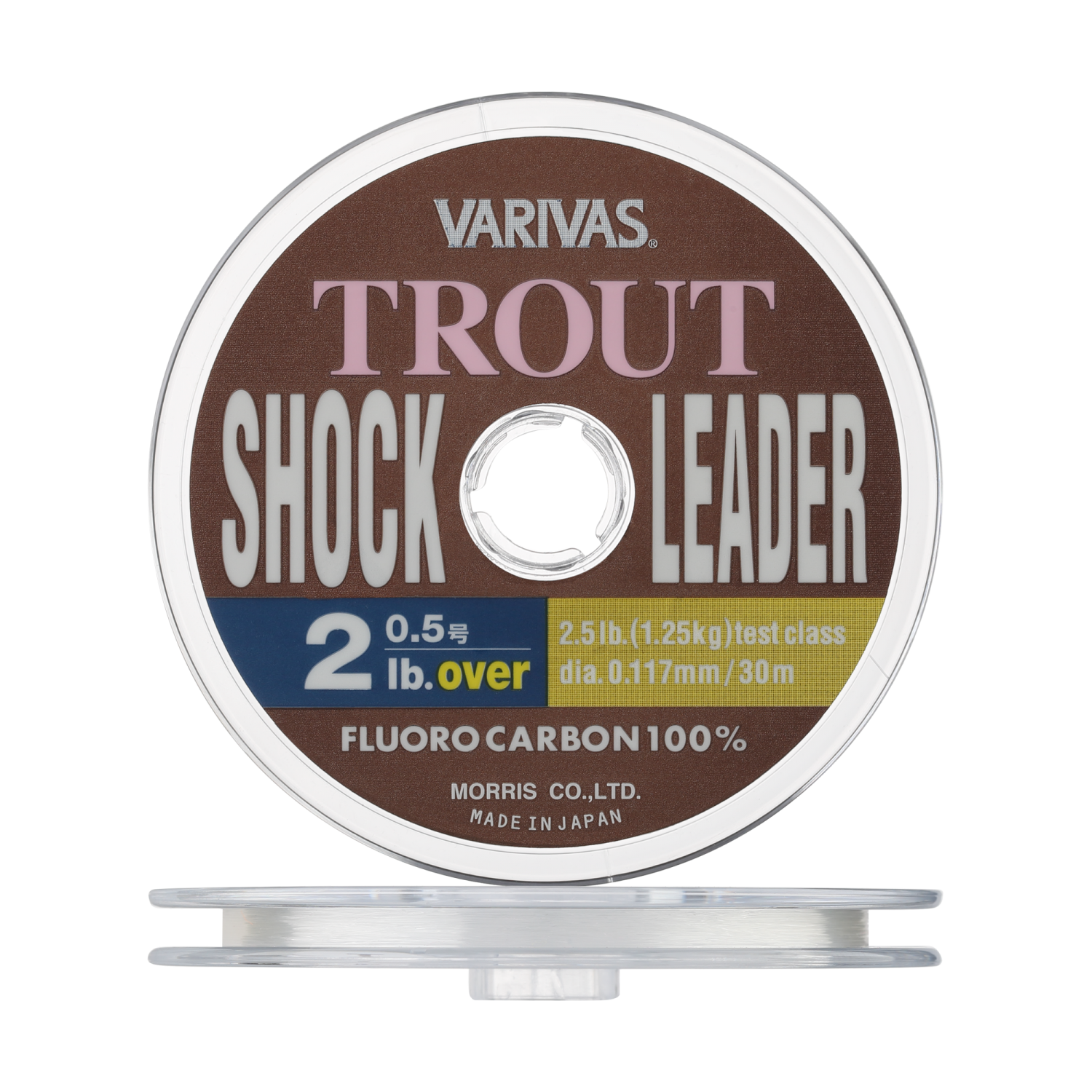 Флюорокарбон Varivas Trout Shock Leader Fluoro #0,5 0,117мм 30м (clear)