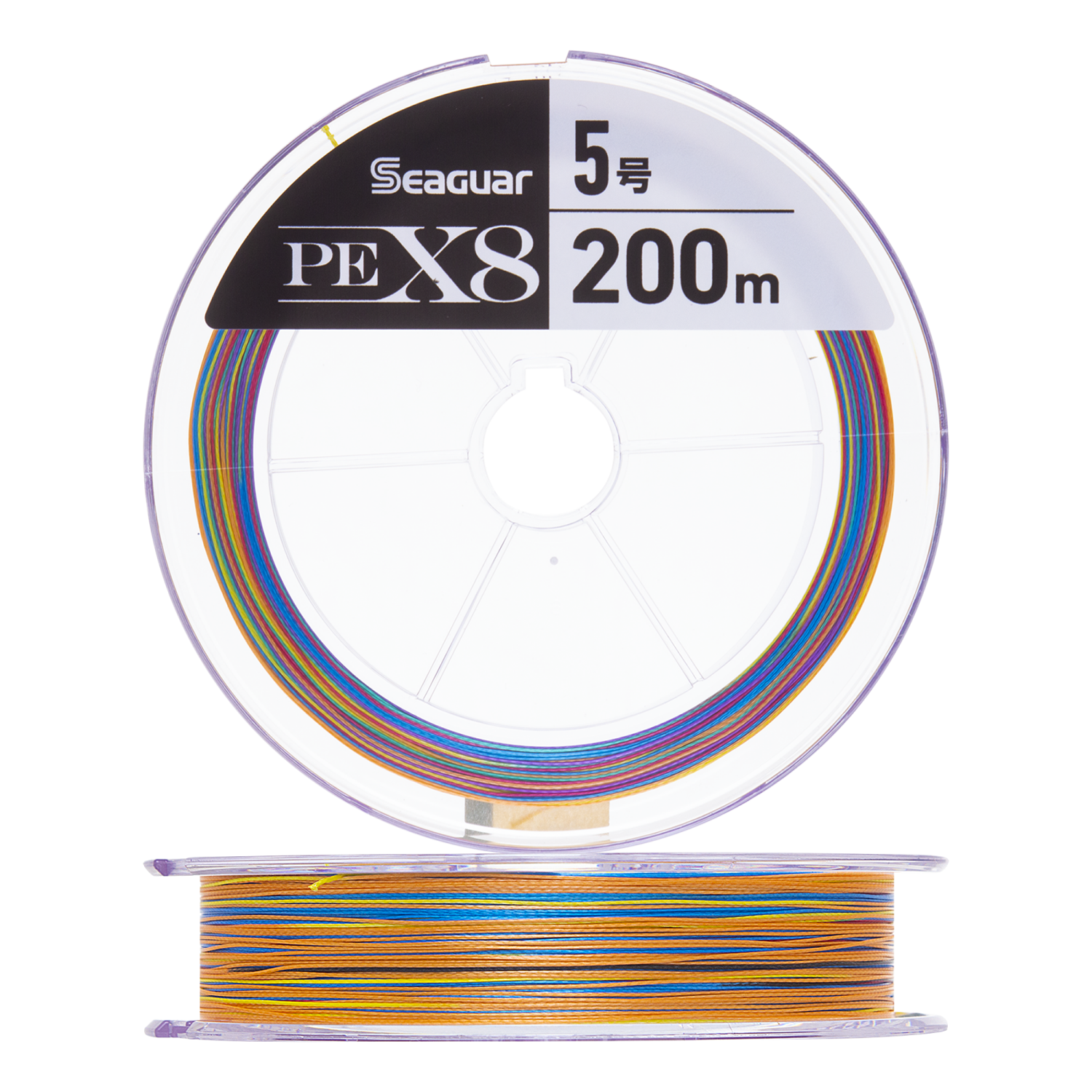 Шнур плетеный Seaguar PE X8 #5,0 0,370мм 200м (multicolor)