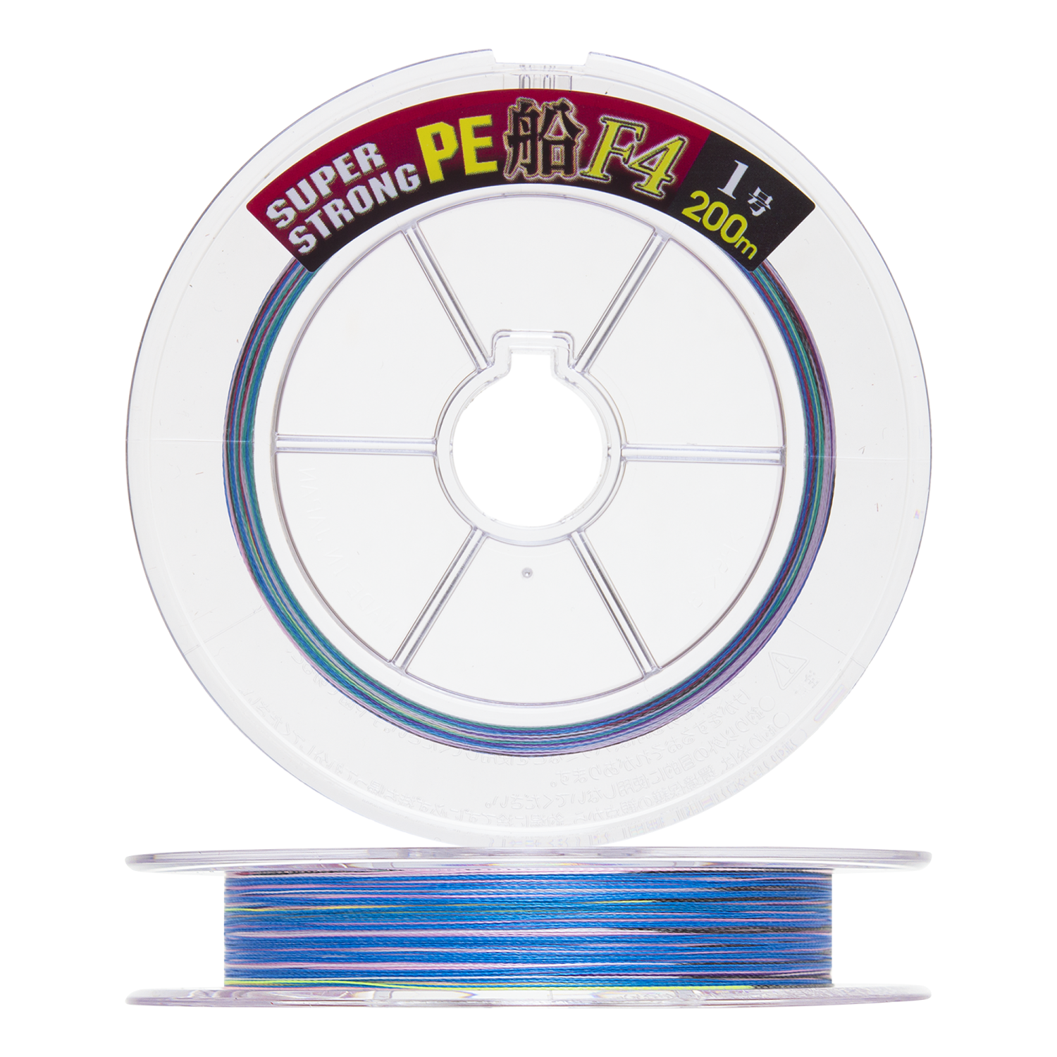 Шнур плетеный Toray Super Strong PE Fune F4 #1 200м (multicolor)