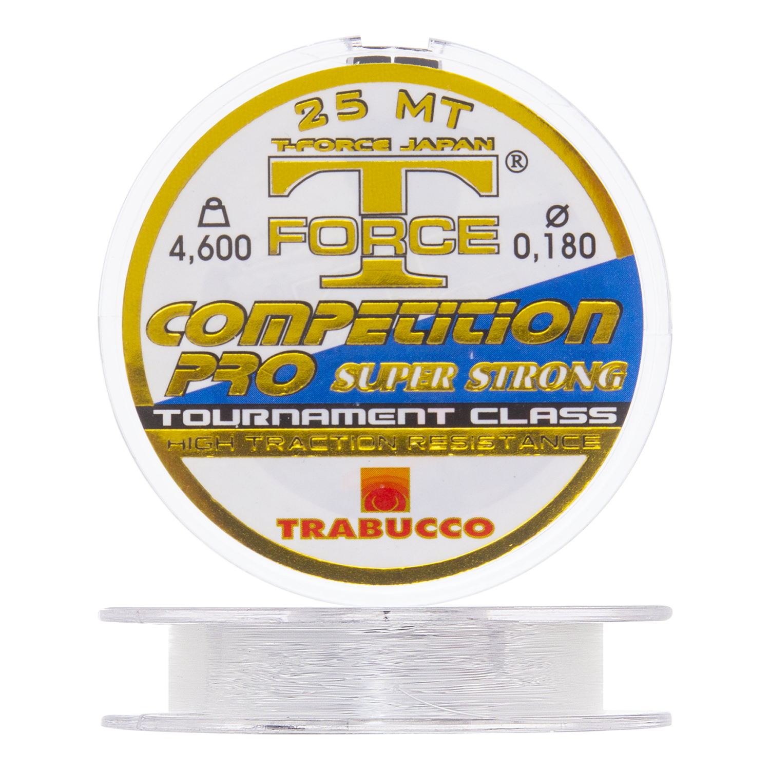 Леска монофильная Trabucco T-Force Competition Strong 0,180мм 25м (clear)