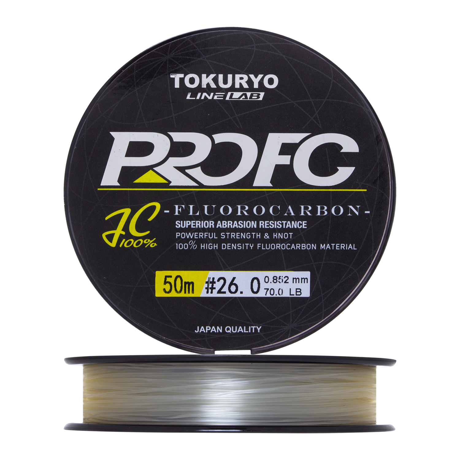 Флюорокарбон Tokuryo Fluorocarbon Pro FC #26,0 0,850мм 50м (clear)