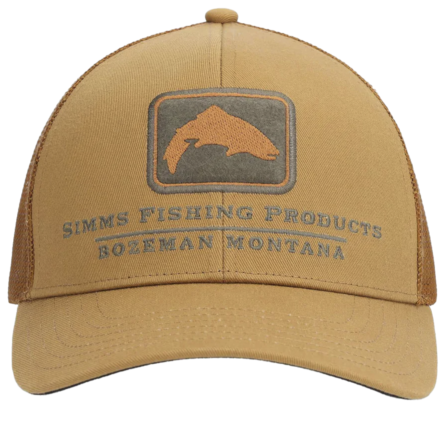 Кепка Simms Double Haul Icon Trucker Chestnut