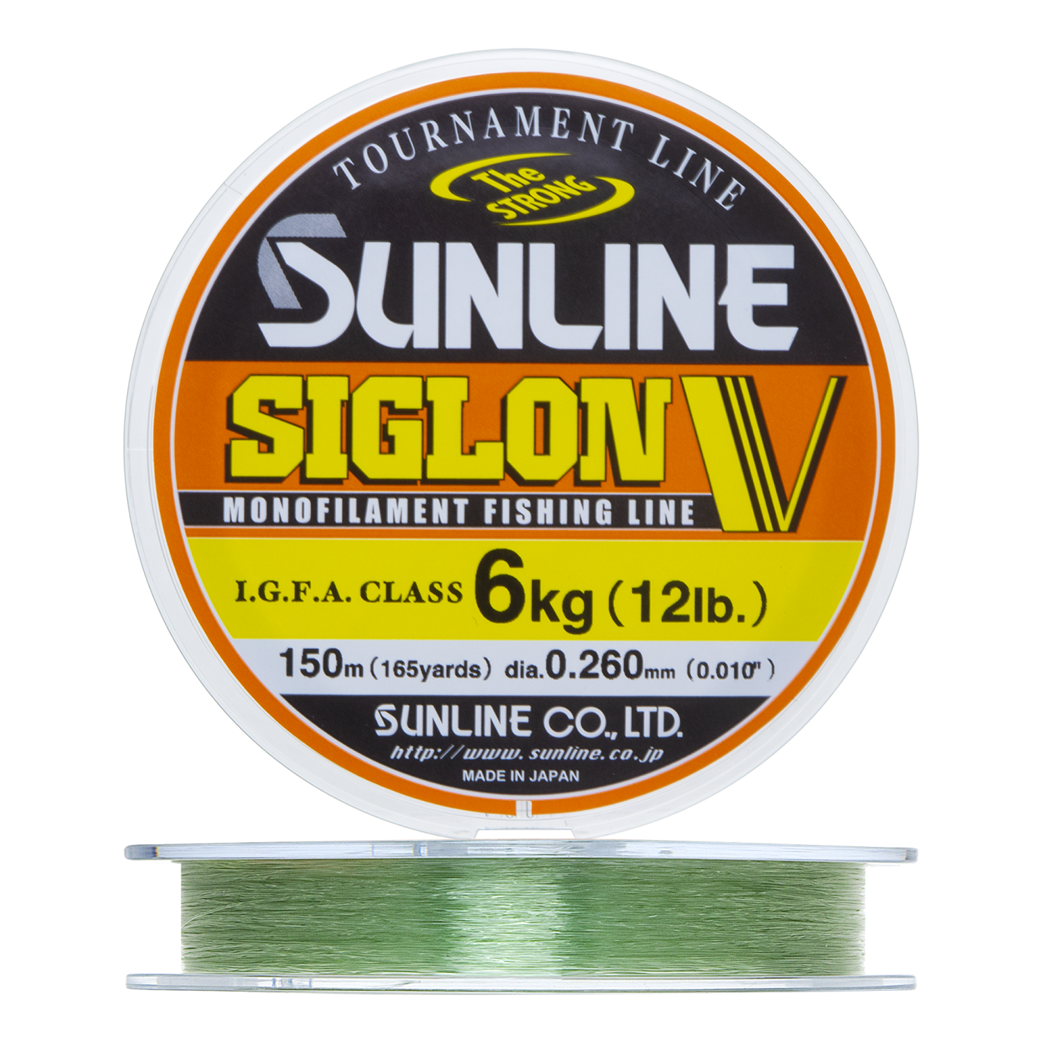 Леска монофильная Sunline Siglon V #2,5 0,260мм 150м (mist green)