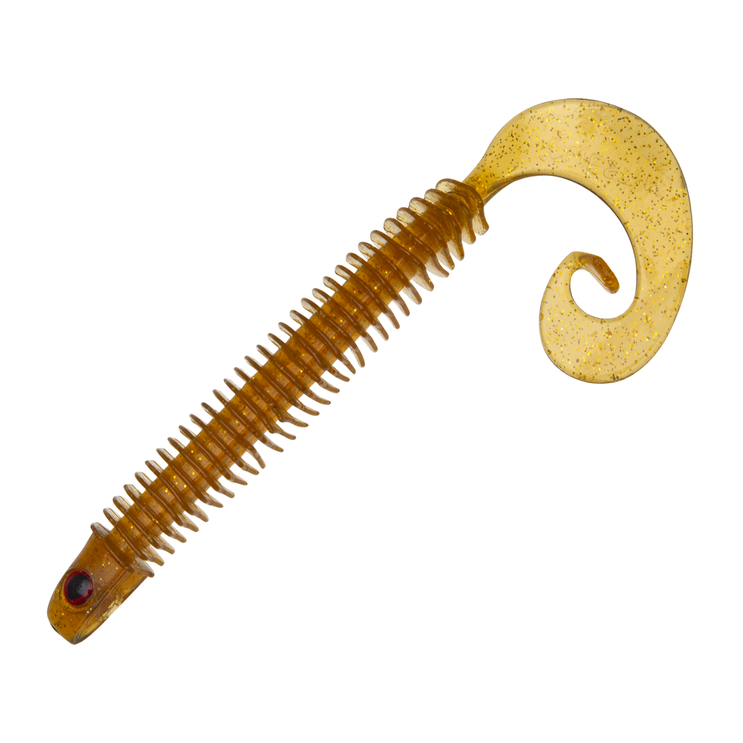 Приманка силиконовая Westin RingTeez Curltail 10см #Motoroil Gold грузило свинцовое salmo long для дроп шота 5 г