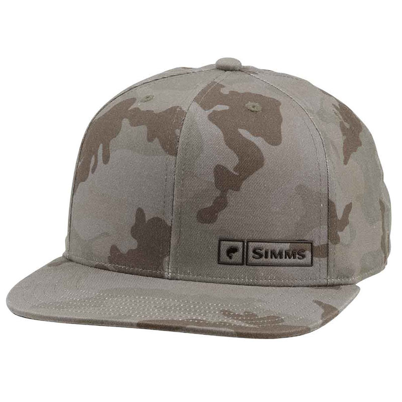 Кепка Simms Bass Logo Lockup Cap Pico Camo Mineral