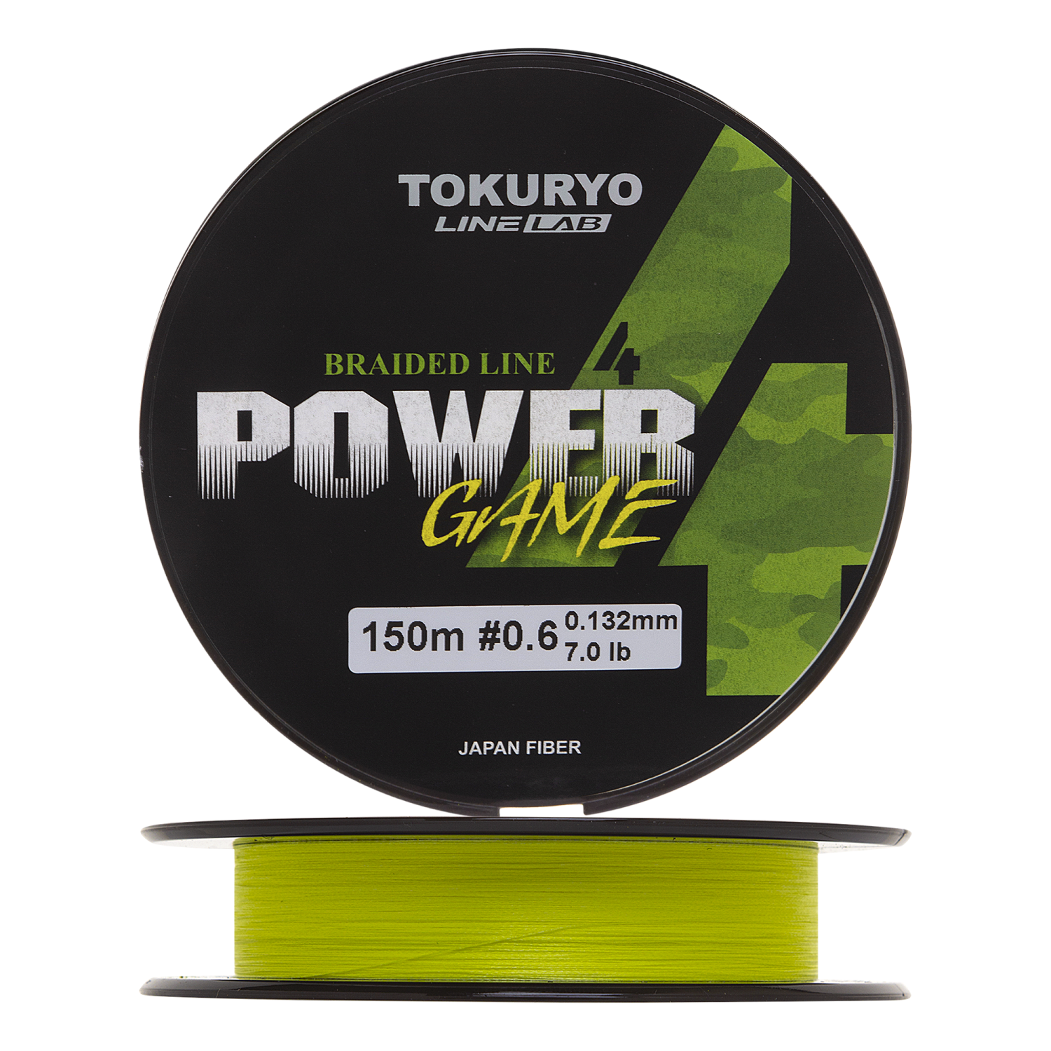 Шнур плетеный Tokuryo Power Game X4 #0,6 0,132мм 150м (yellow)