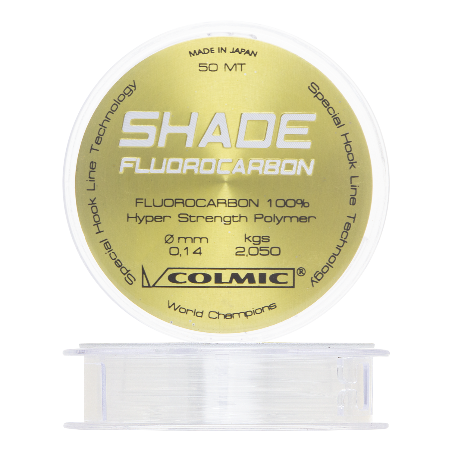 цена Флюорокарбон Colmic Shade 0,14мм 50м (clear)