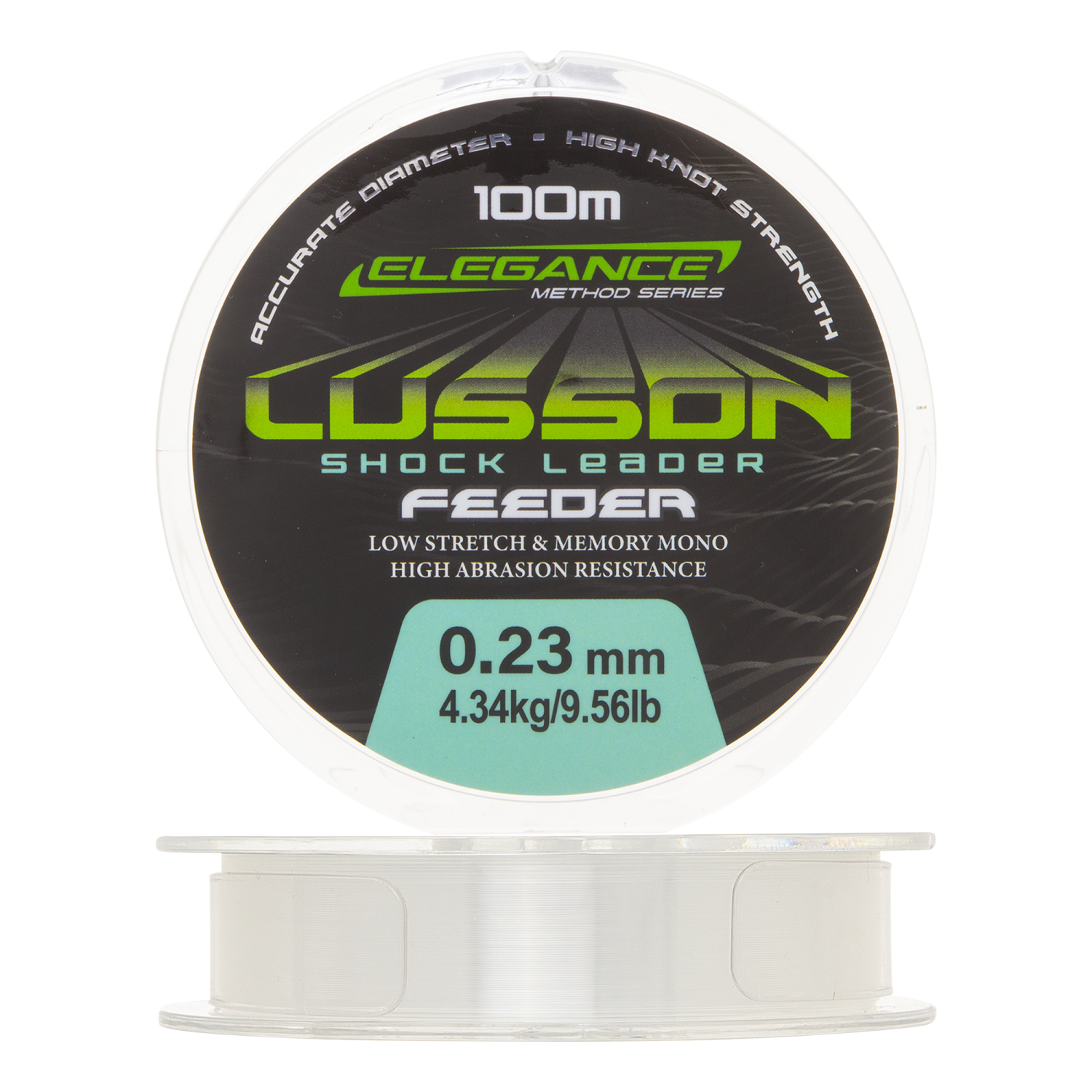 Леска монофильная Elegance Method Lusson Shock Leader Feeder 0,25мм 100м (clear)