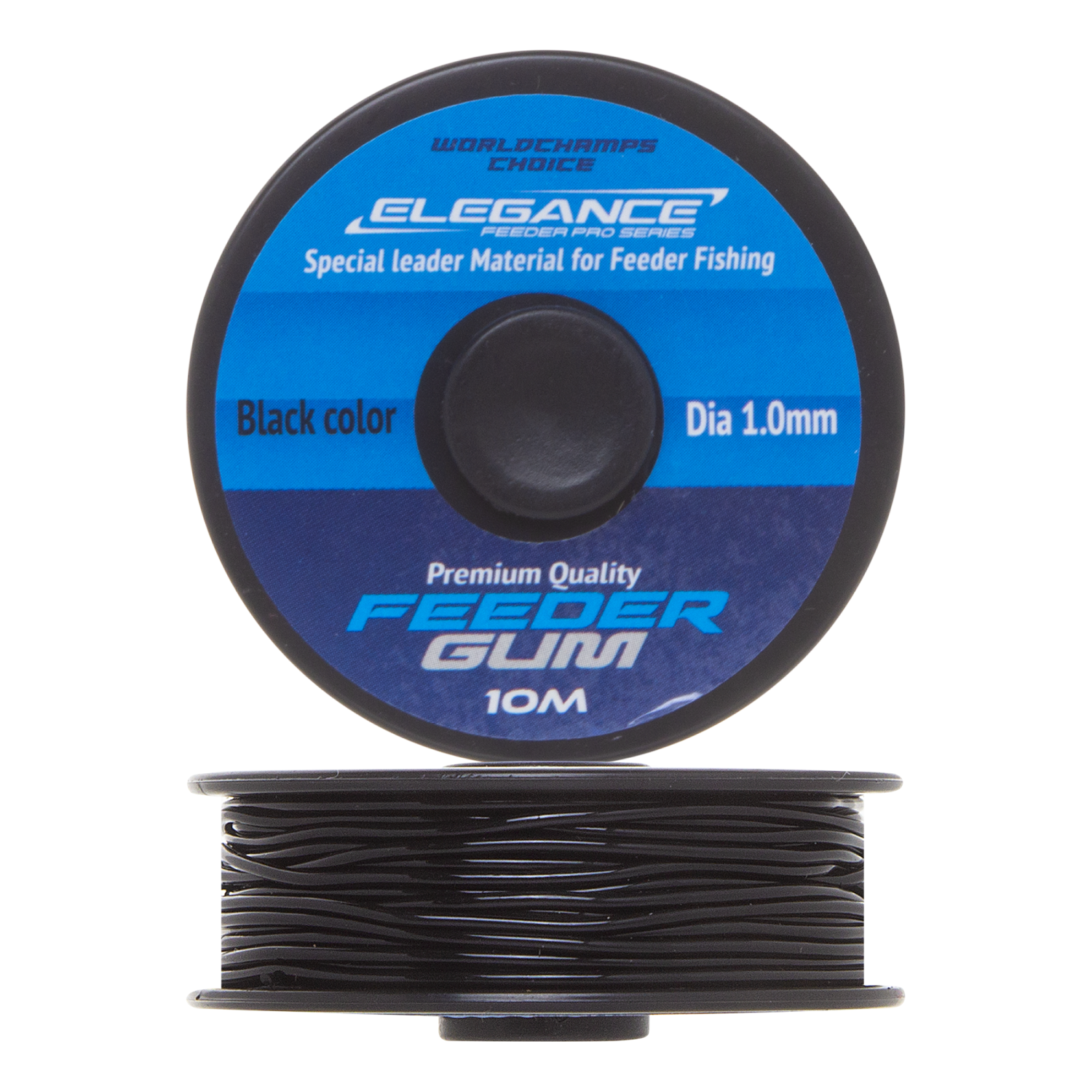 Амортизатор для фидера Elegance Feeder Pro Feeder Gum 1,0мм 10м (black)