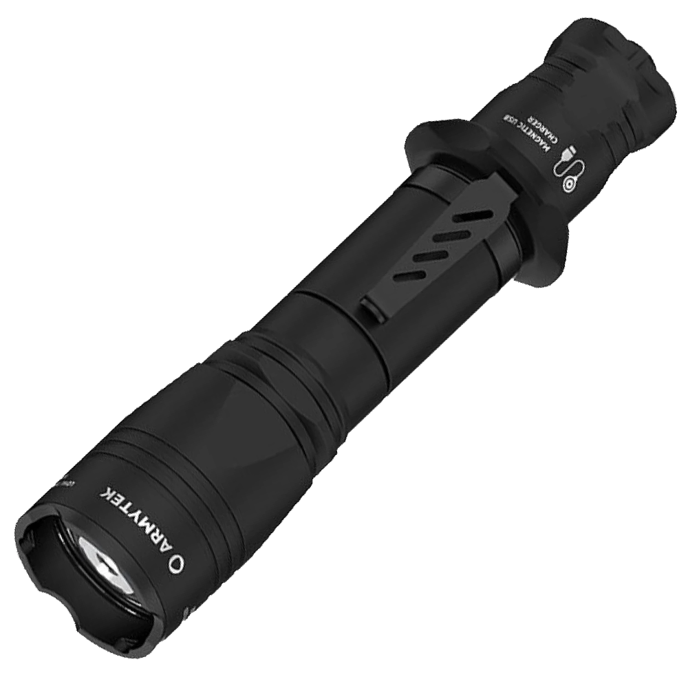 Фонарь тактический Armytek Dobermann Pro Magnet USB белый свет 8900₽