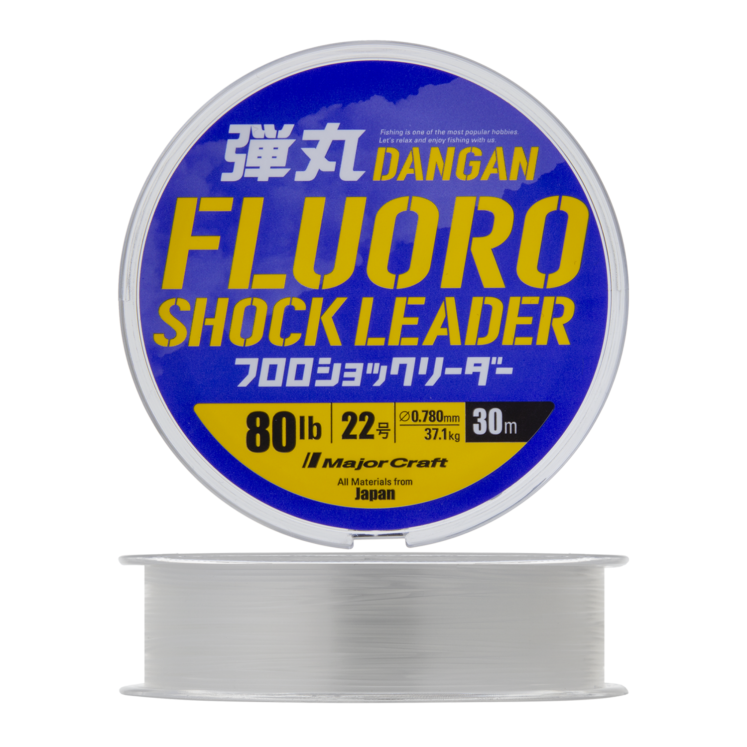 Флюорокарбон Major Craft Dangan Fluoro #22 0,780мм 30м (clear)