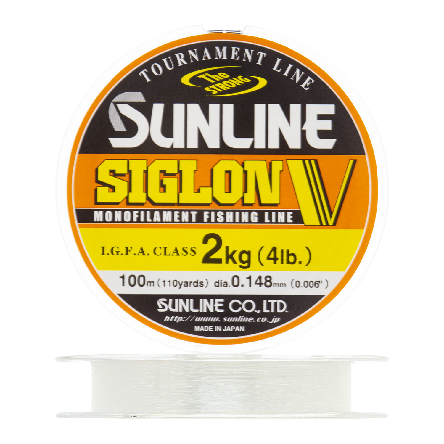 Леска монофильная Sunline Siglon V #0,8 0,148мм 100м (clear)