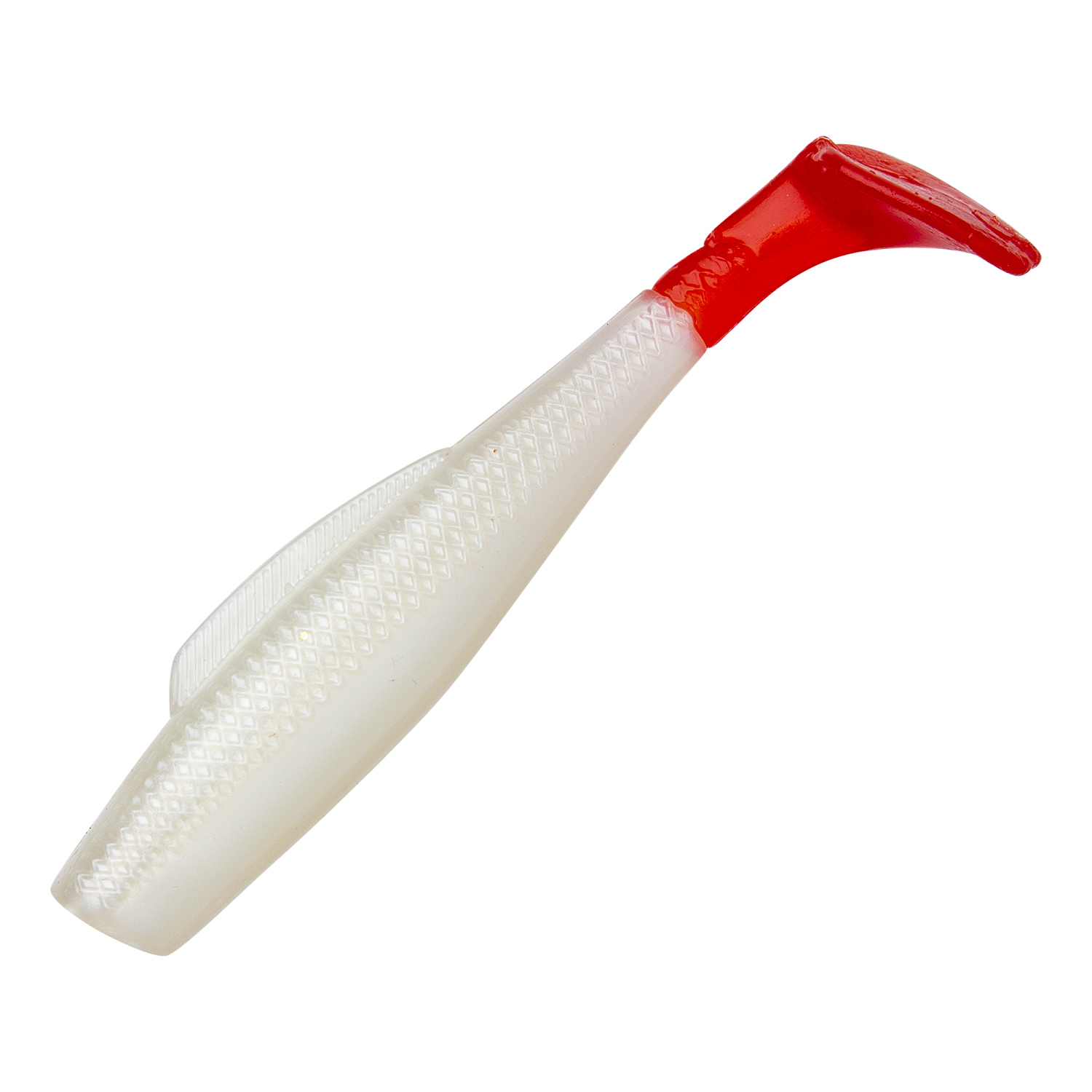 Приманка силиконовая Z-Man MinnowZ 3" #White Pearl/Red Tail
