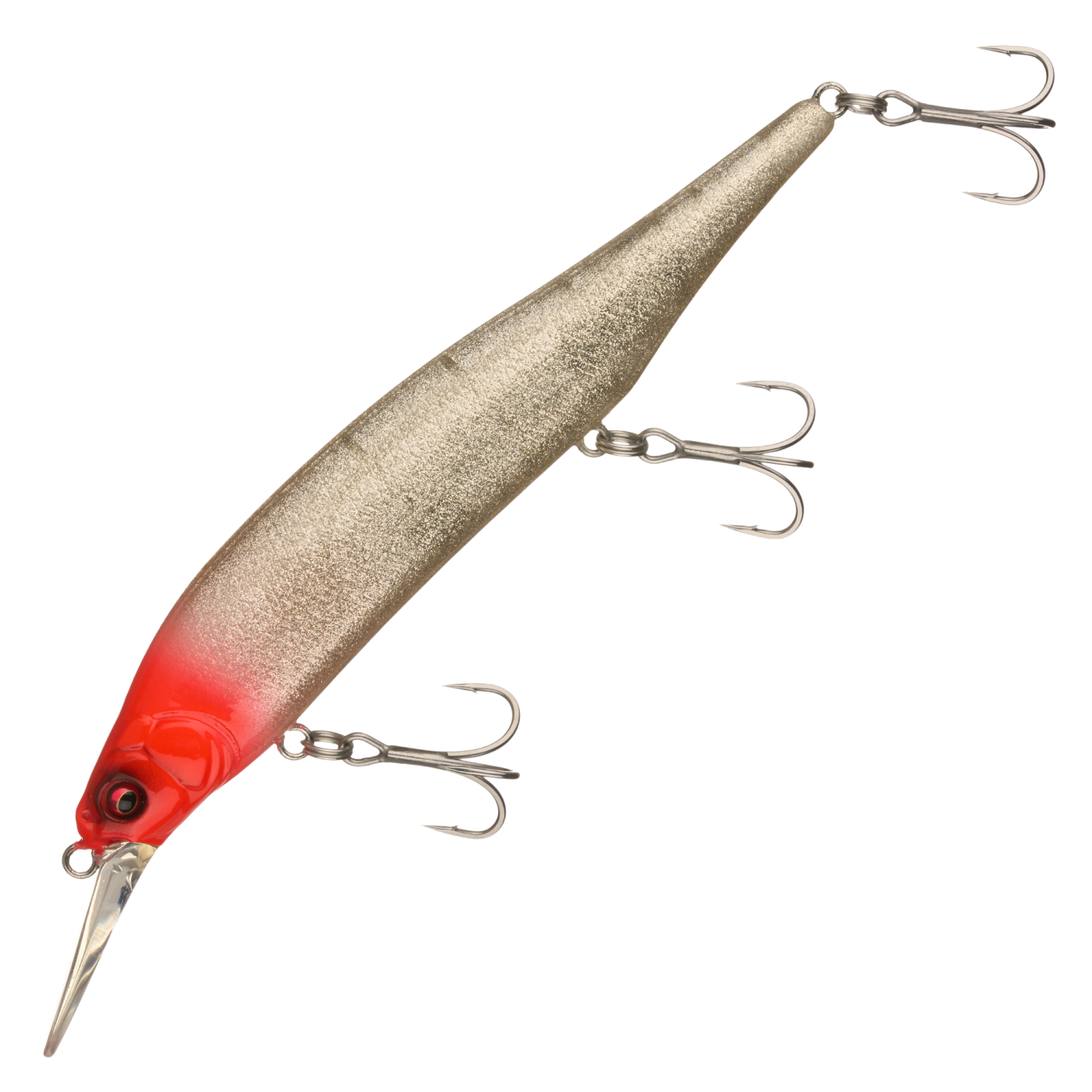 Воблер Megabass X-80 Magnum Plus 1 #Glx Shiny Redhead - 2 рис.