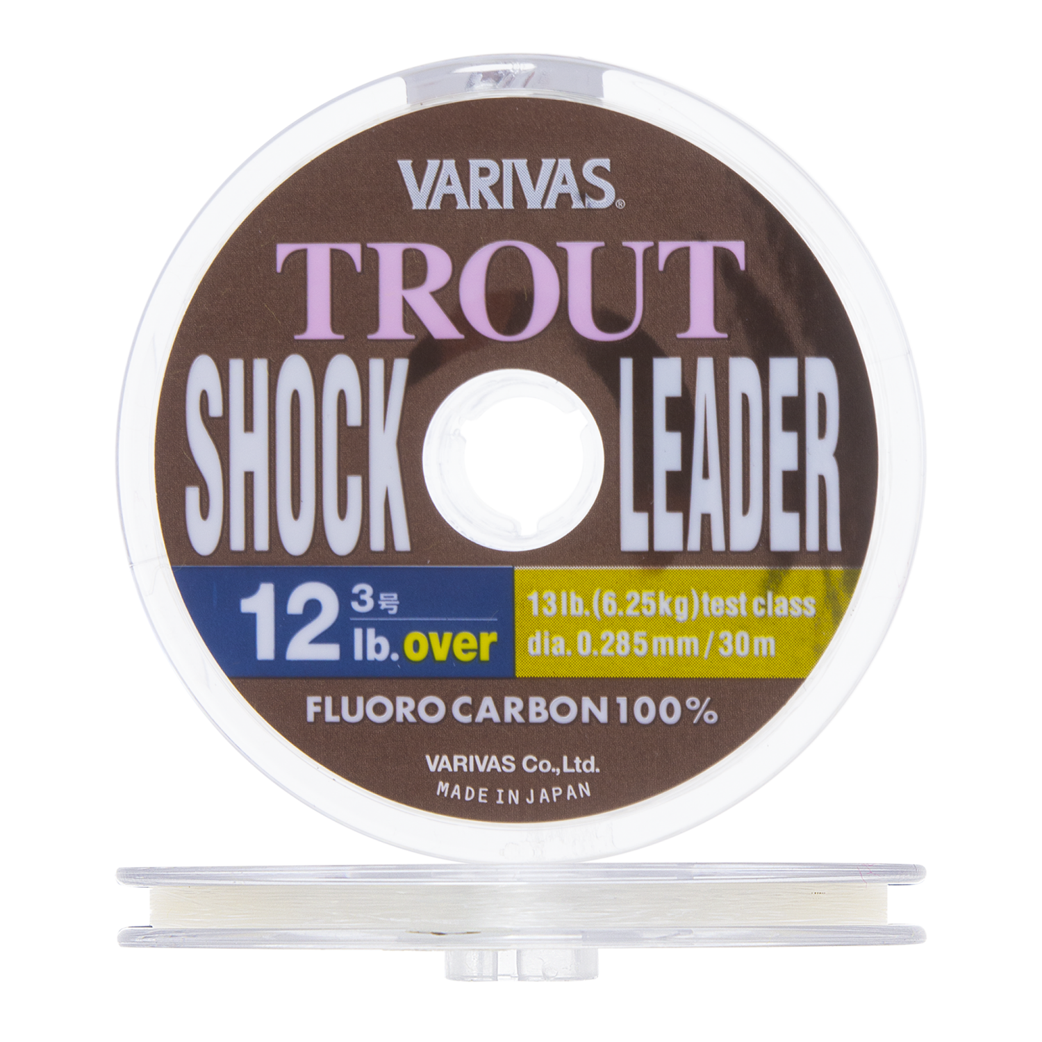 Флюорокарбон Varivas Trout Shock Leader Fluorocarbon #3,0 0,285мм 30м (natural clear)