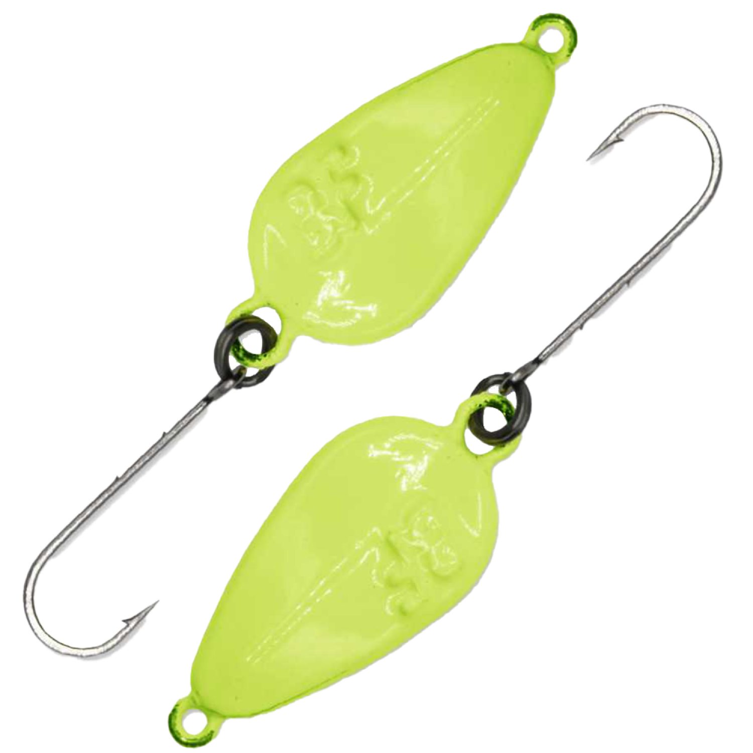 Блесна колеблющаяся Best Fishing Ruler Neon 3гр #Salad