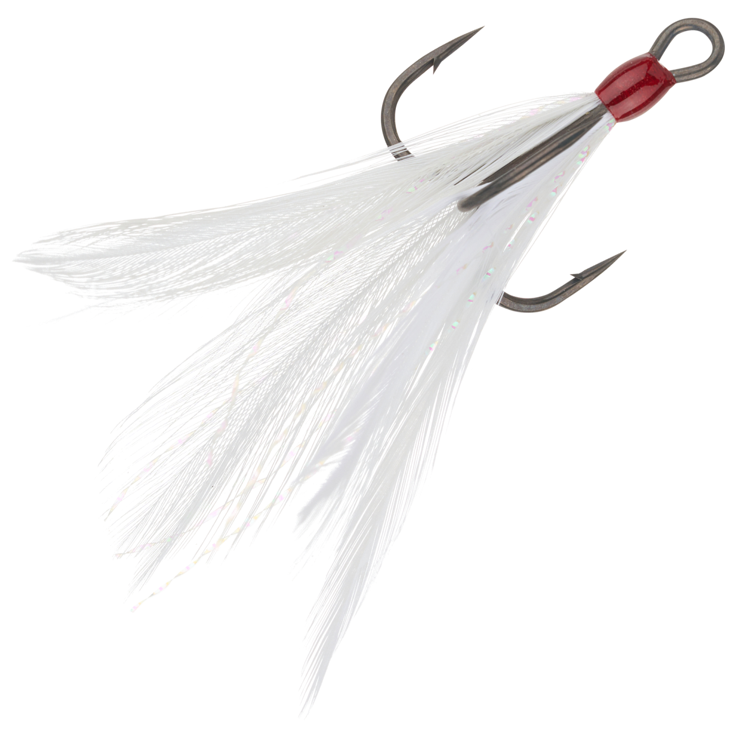 Крючок тройной с опушкой BKK Feathered Spear 21-SS White #4 (3шт) практик мд2 шм ss 21 50