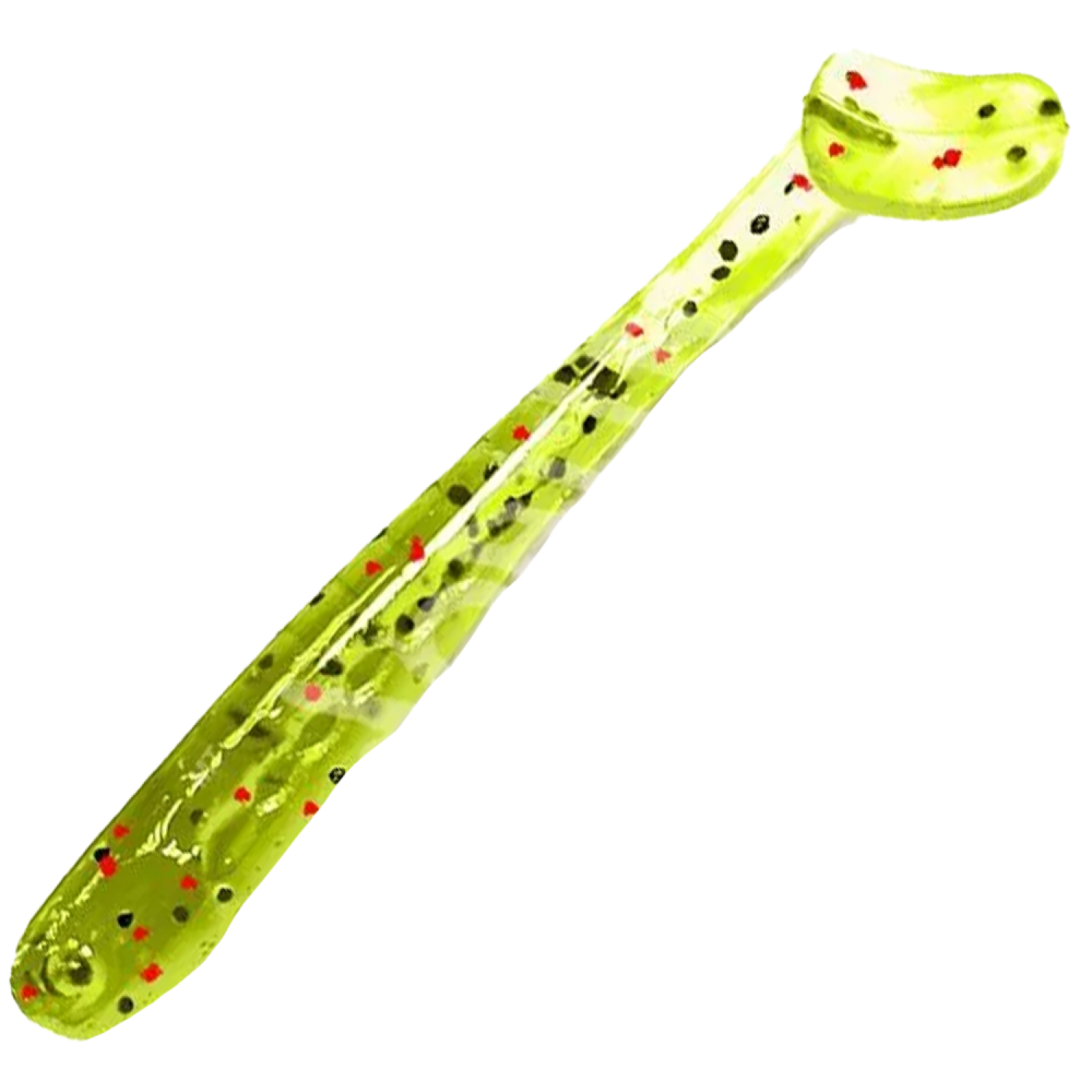 Приманка силиконовая Attack Minnow XUL 1" #RS-S13 Bottle Green Red Black Flk