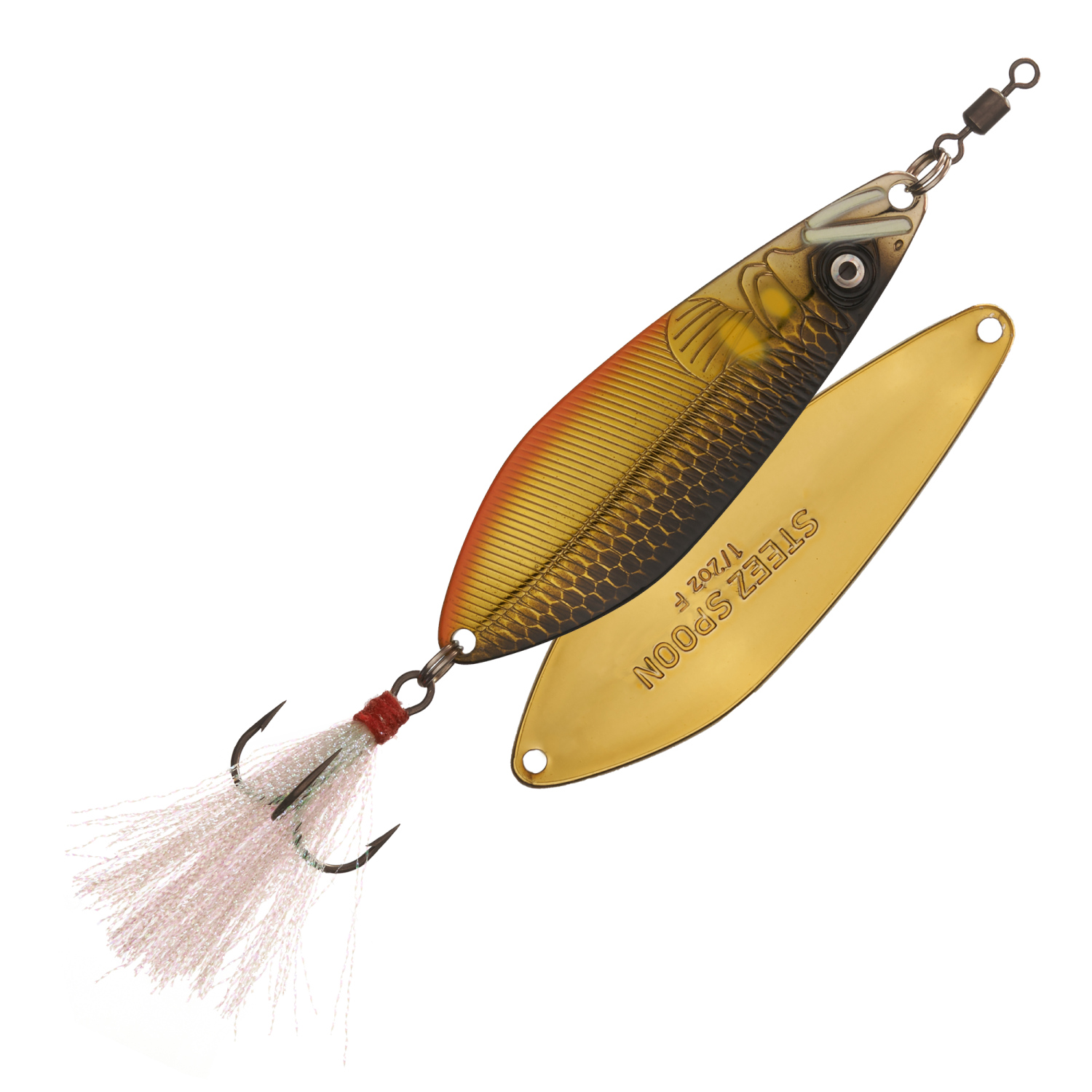 Блесна колеблющаяся Daiwa Steez Spoon 14гр #Gold Ayu