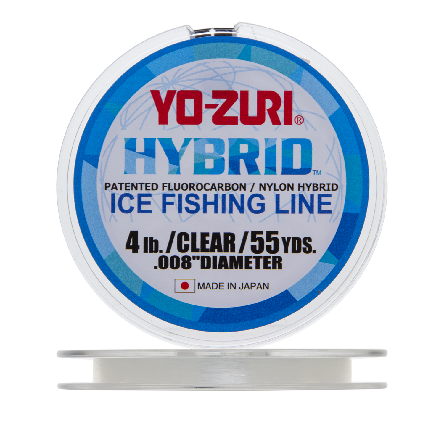 Леска монофильная Yo-Zuri Hybrid Ice 0,203мм 50м (clear)