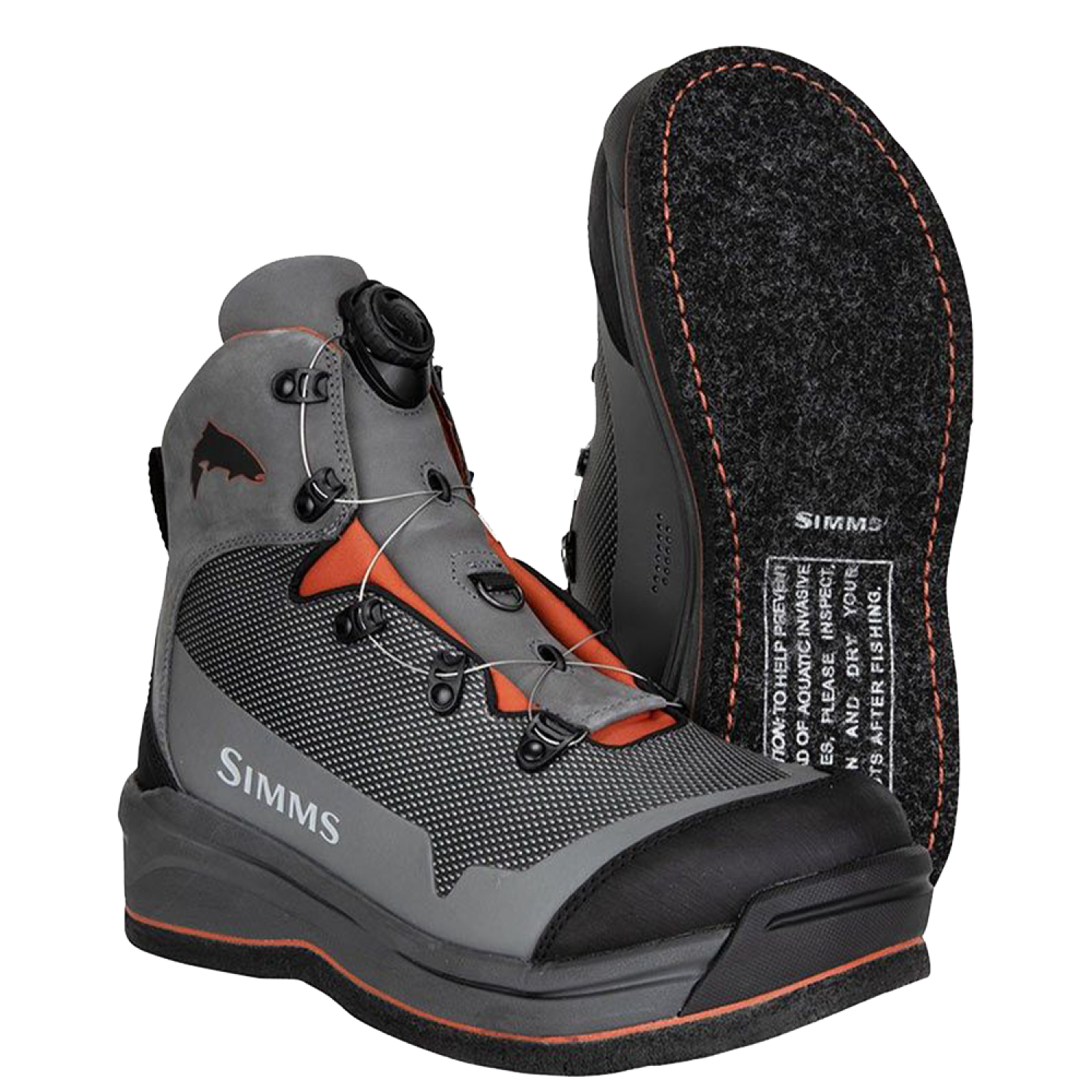 Ботинки забродные Simms Guide Boa Boot - Felt р. 13 (45) State