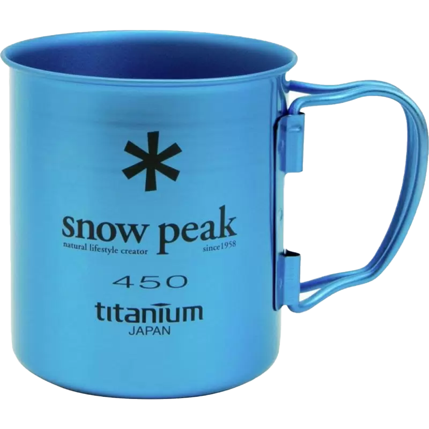 Кружка Snow Peak Ti-Single Cup 450 Blue