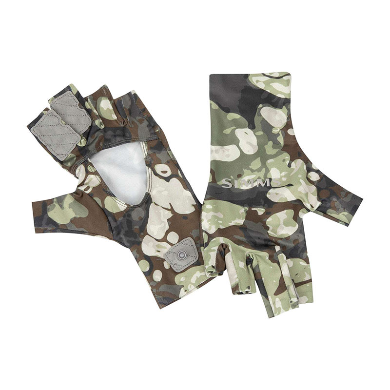 Перчатки Simms SolarFlex SunGlove L Riparian Camo