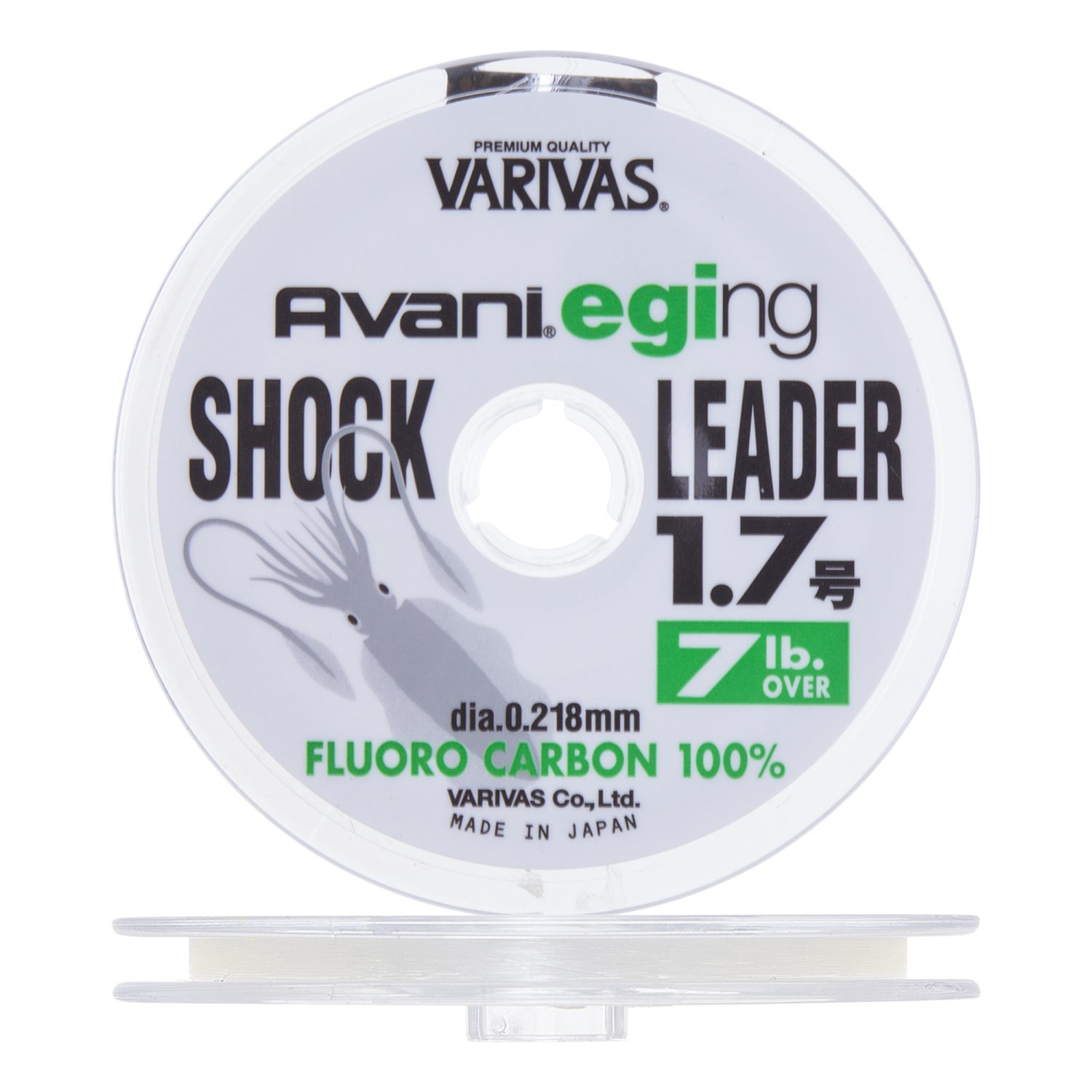 Флюорокарбон Varivas Avani Eging Shock Leader Fluorocarbon #1,7 0,218мм 30м (clear)