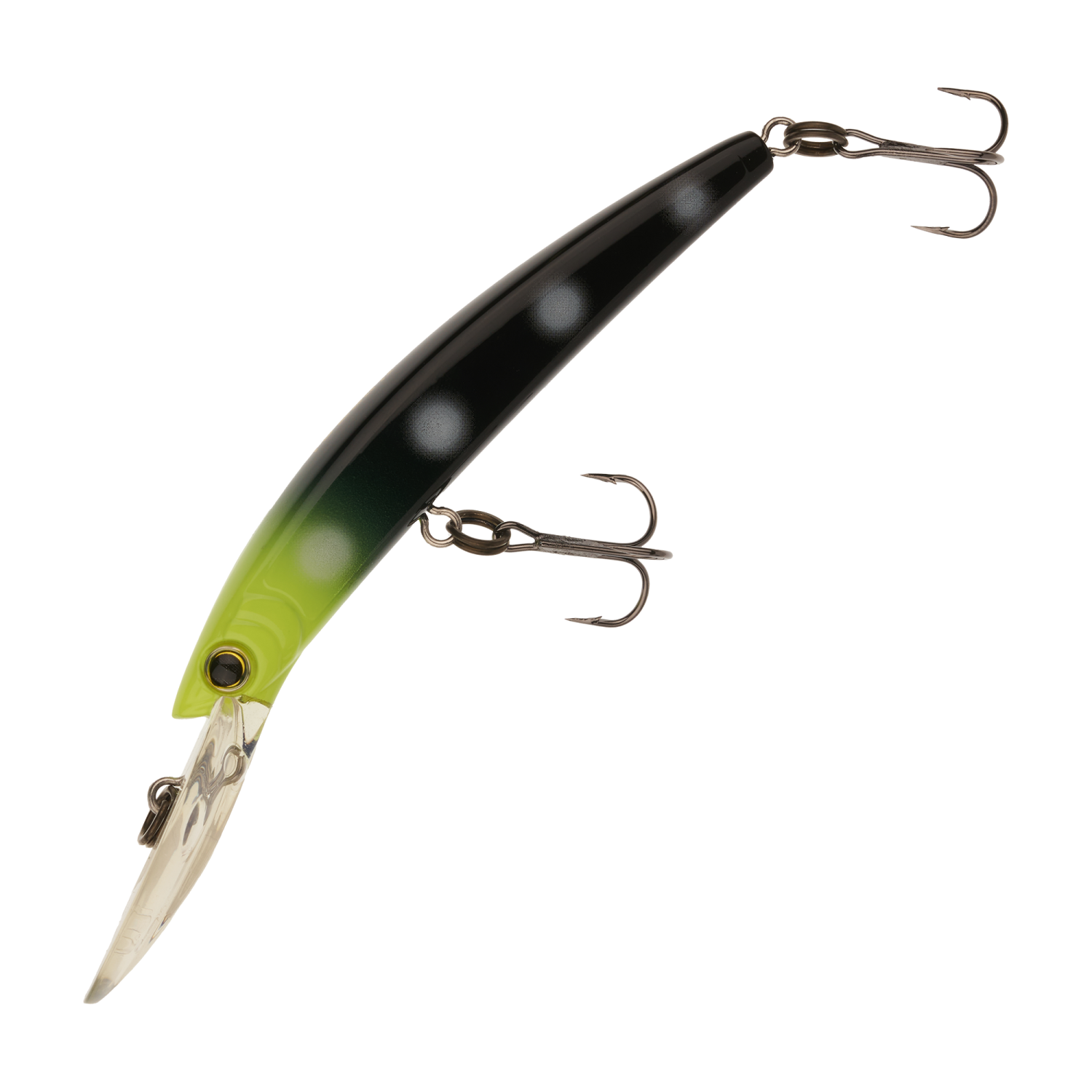 Воблер Yo-Zuri Crystal Minnow Deep Diver Walleye 90 F R1205 #ZB - 2 рис.