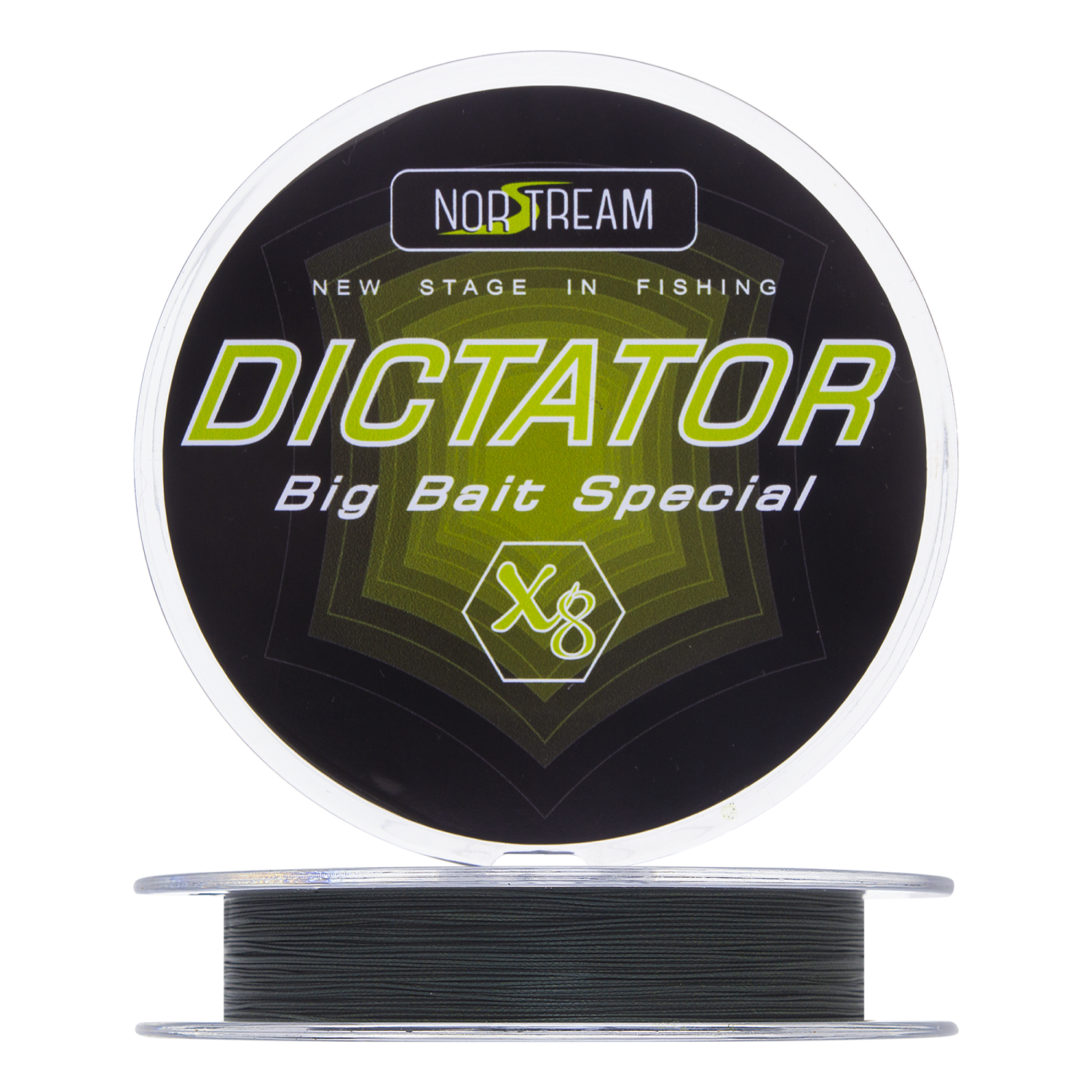 Шнур плетеный Norstream Dictator AR X8 #8,0 0,47мм 130м (green)