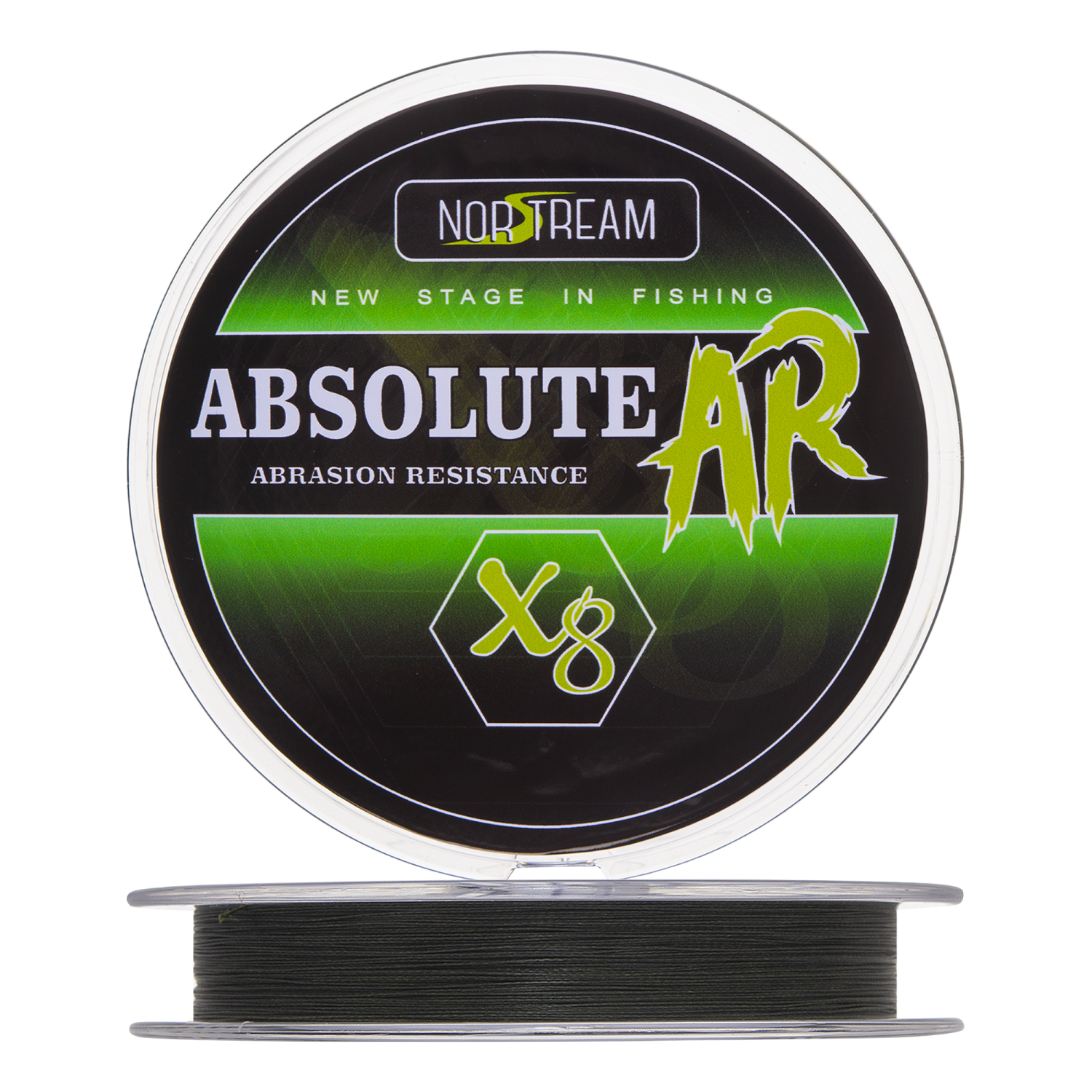 Шнур плетеный Norstream Absolute AR X8 #2,5 0,261мм 150м (green) корпус для huawei honor 8x 8x premium jsn l21 черный