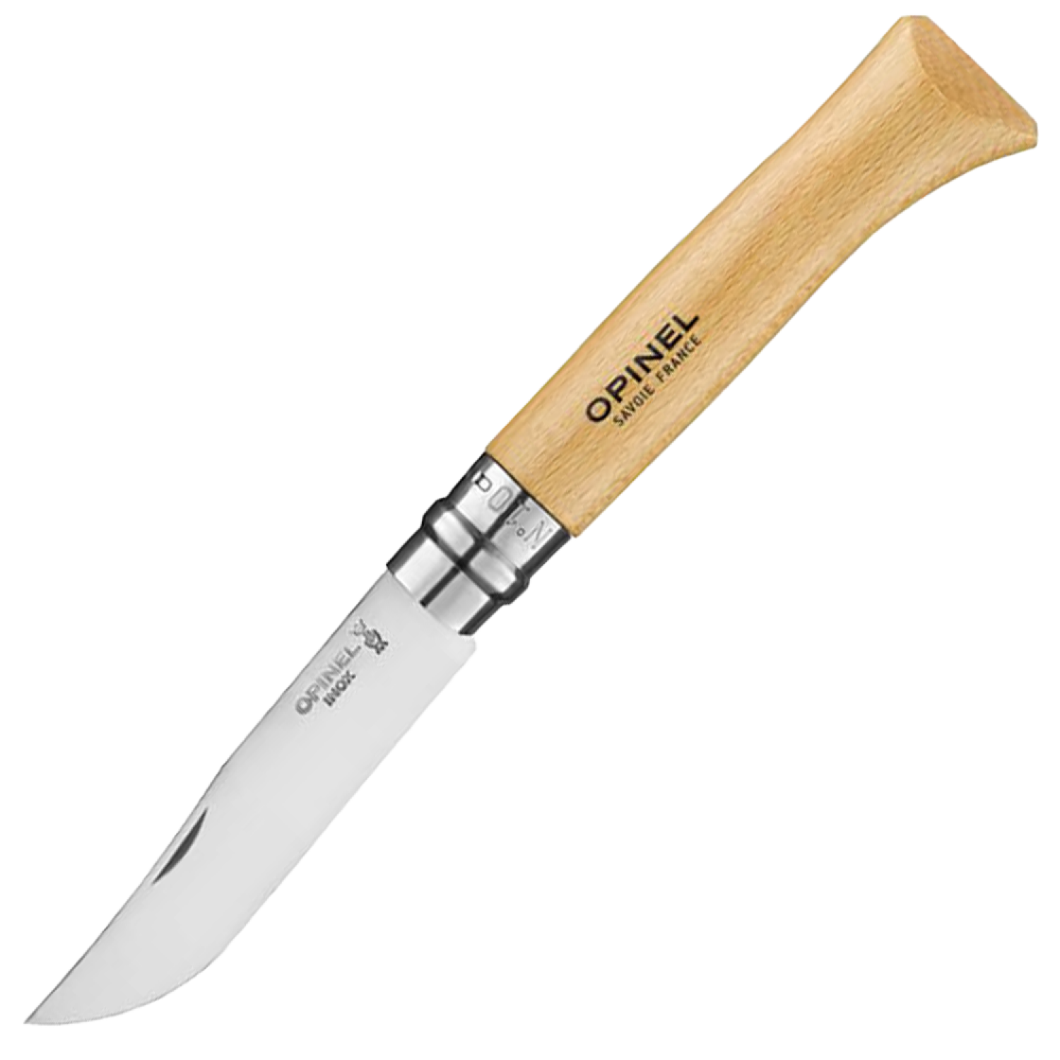 Нож складной Opinel №10 Inox бук