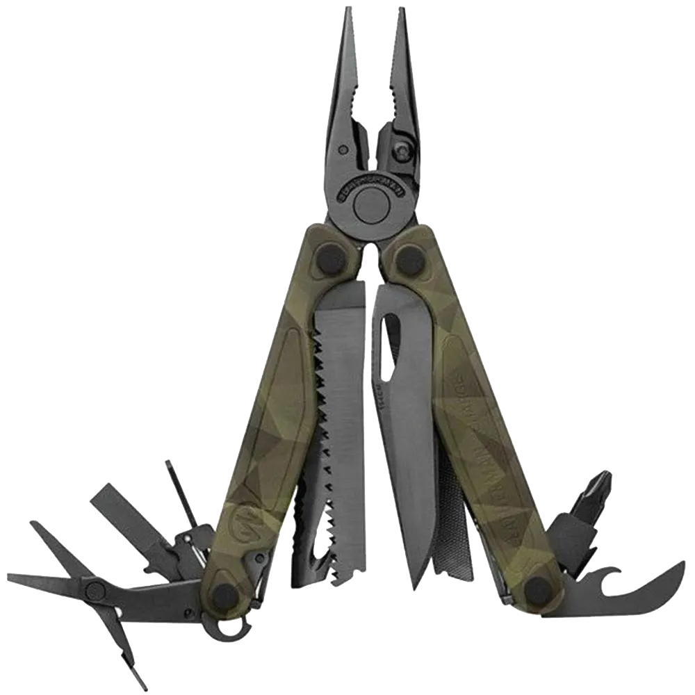 Мультитул Leatherman Charge Plus с нейлоновым чехлом Forest Camo